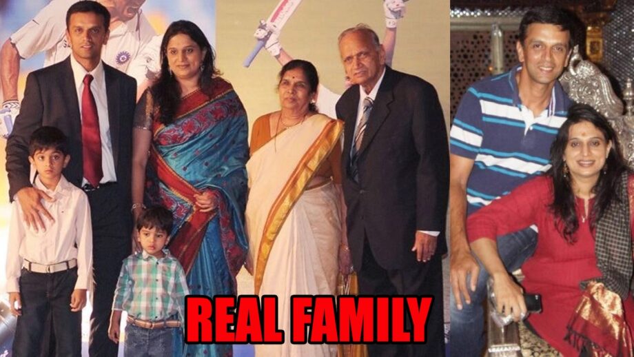 Rahul Dravid Family
